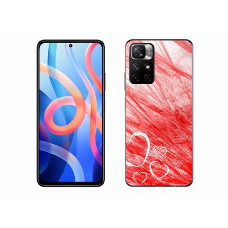 Gélový kryt mmCase na mobil Xiaomi Redmi Note 11S 5G - heart