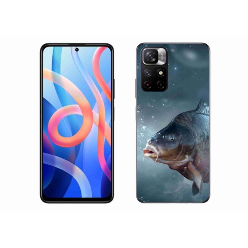 Gélový kryt mmCase na mobil Xiaomi Redmi Note 11S 5G - kapor a bublinky