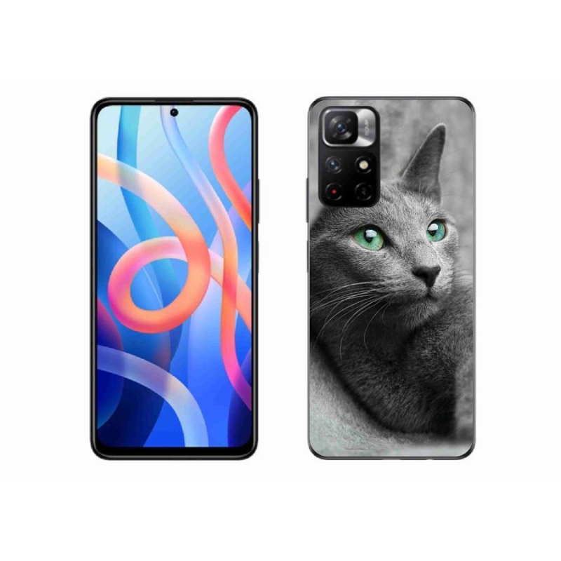 Gélový kryt mmCase na mobil Xiaomi Redmi Note 11S 5G - mačka 2