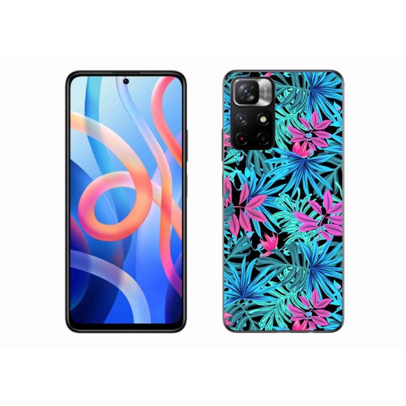 Gélový kryt mmCase na mobil Xiaomi Redmi Note 11S 5G - kvety 3