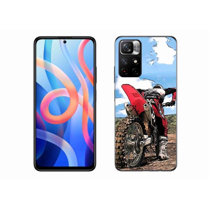 Gélový kryt mmCase na mobil Xiaomi Redmi Note 11S 5G - moto