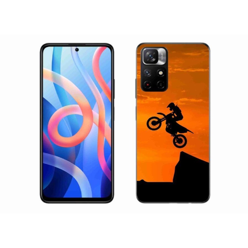 Gélový kryt mmCase na mobil Xiaomi Redmi Note 11S 5G - motocross