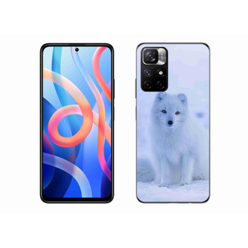 Gélový kryt mmCase na mobil Xiaomi Redmi Note 11S 5G - polárna líška