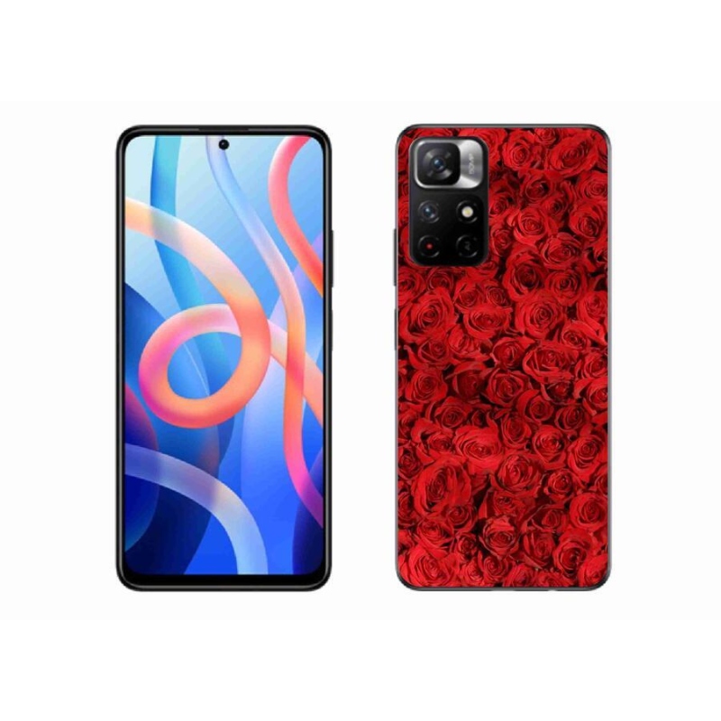 Gélový kryt mmCase na mobil Xiaomi Redmi Note 11S 5G - ruža