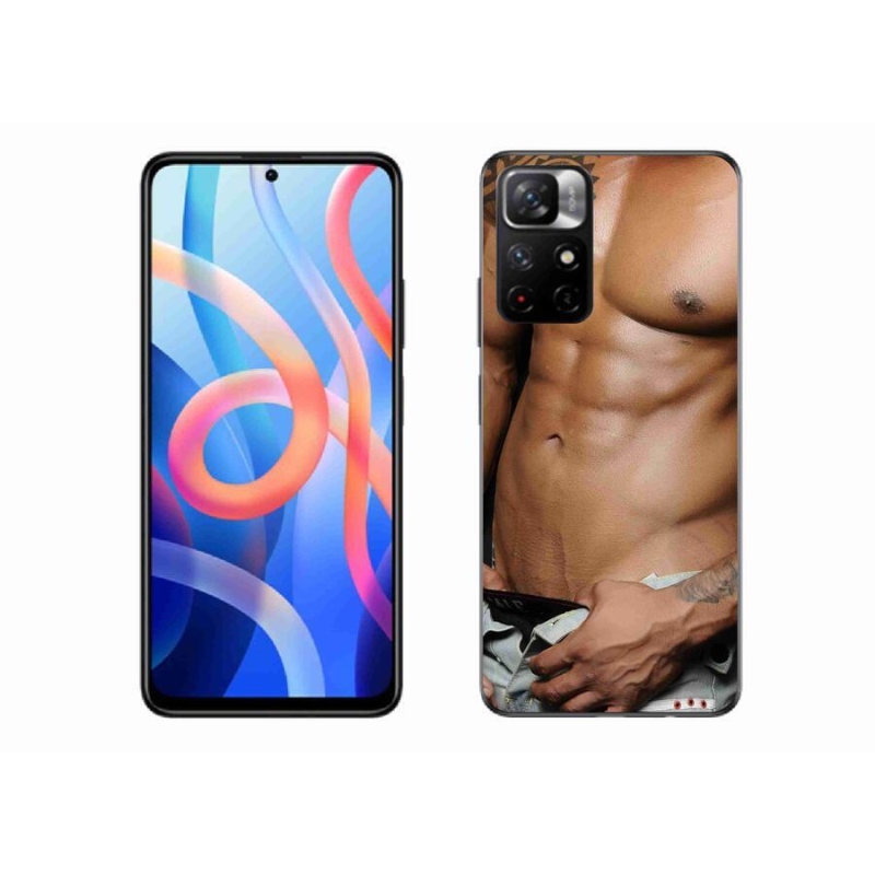 Gélový kryt mmCase na mobil Xiaomi Redmi Note 11S 5G - sexy muž