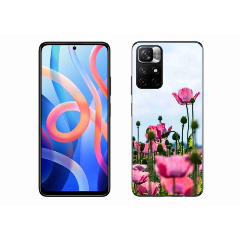 Gélový kryt mmCase na mobil Xiaomi Redmi Note 11S 5G - vlčí mak