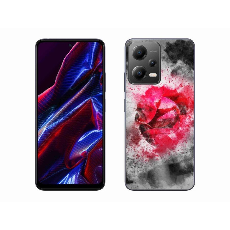 Gélový kryt mmCase na mobil Xiaomi Redmi Note 12 5G - abstrakt 9