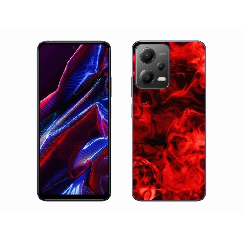 Gélový kryt mmCase na mobil Xiaomi Redmi Note 12 5G - abstraktný vzor 11