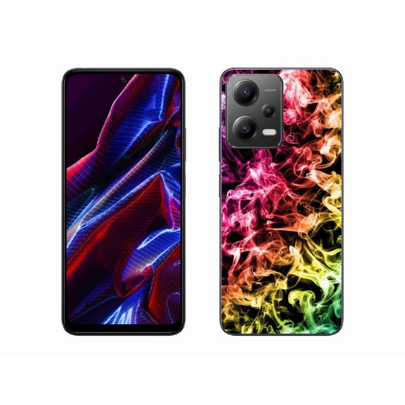 Gélový kryt mmCase na mobil Xiaomi Redmi Note 12 5G - abstraktný vzor 6