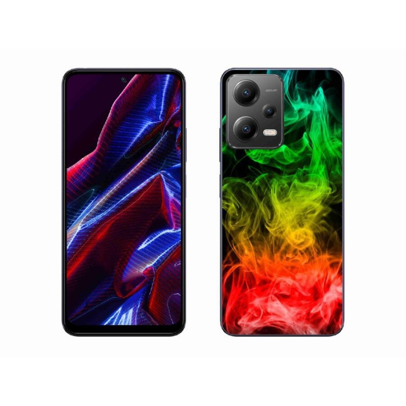 Gélový kryt mmCase na mobil Xiaomi Redmi Note 12 5G - abstraktný vzor 7