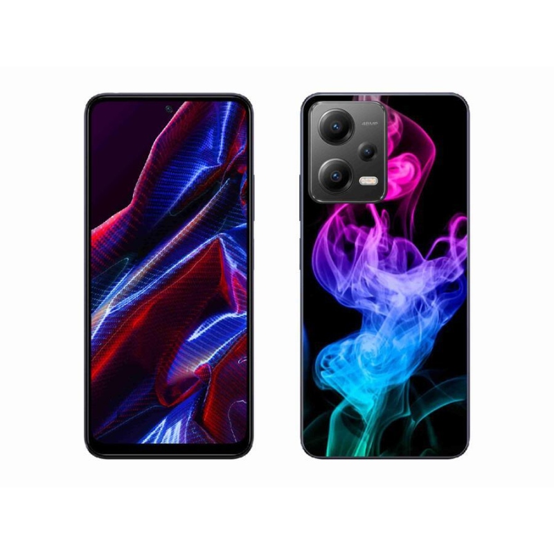 Gélový kryt mmCase na mobil Xiaomi Redmi Note 12 5G - abstraktný vzor 8