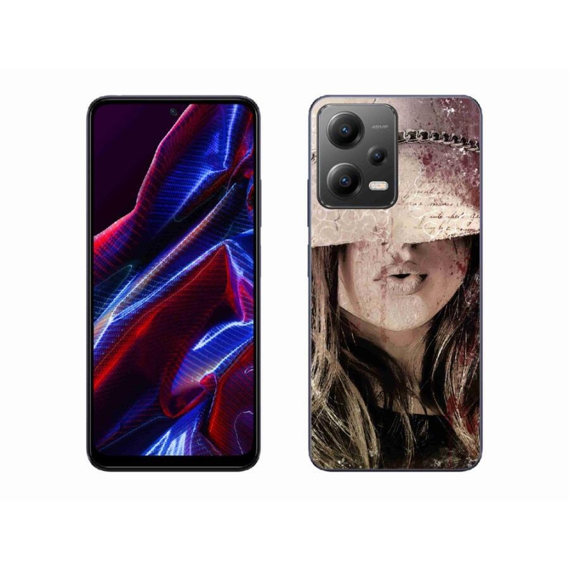 Gélový kryt mmCase na mobil Xiaomi Redmi Note 12 5G - dievča