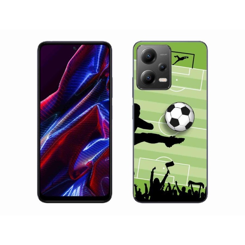 Gélový kryt mmCase na mobil Xiaomi Redmi Note 12 5G - futbal 3