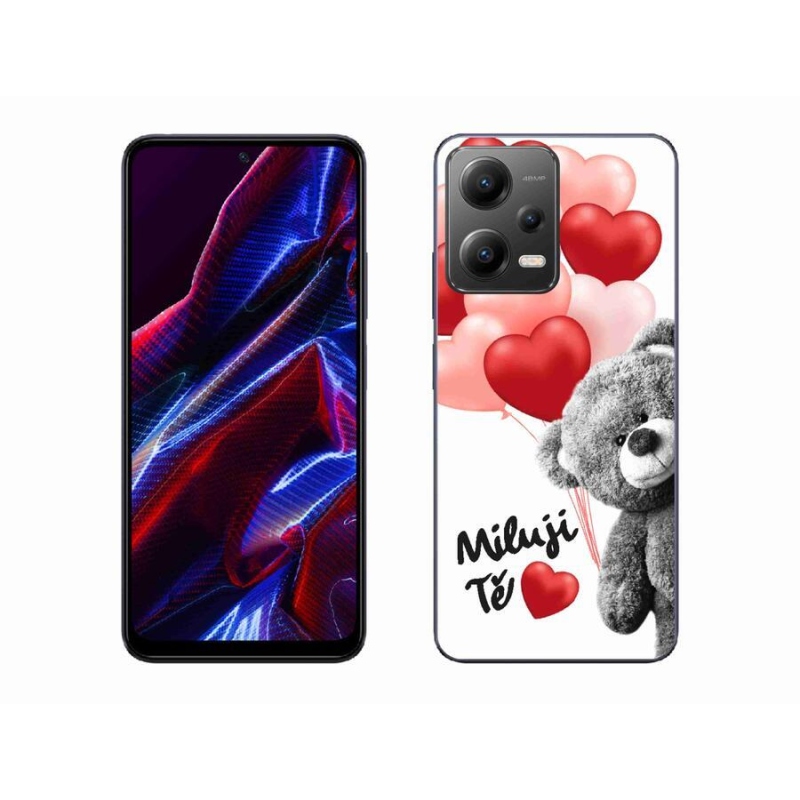 Gélový kryt mmCase na mobil Xiaomi Redmi Note 12 5G - milujem Ťa