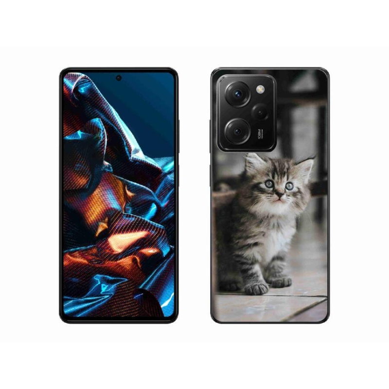 Gélový kryt mmCase na mobil Xiaomi Redmi Note 12 Pro 5G - mačiatko