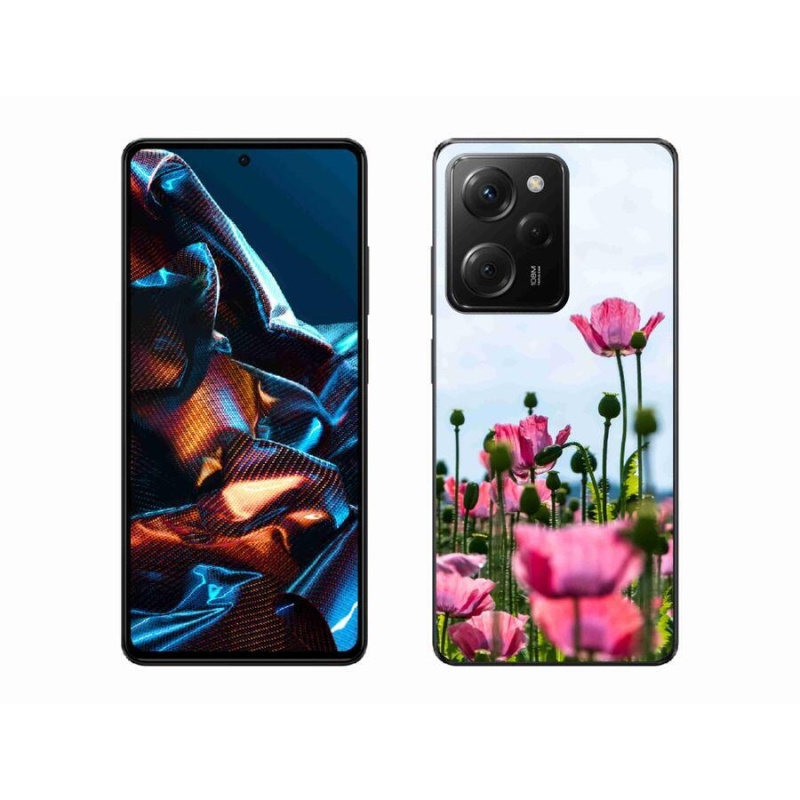 Gélový kryt mmCase na mobil Xiaomi Redmi Note 12 Pro 5G - vlčí mak