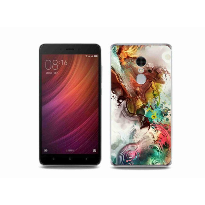 Gélový kryt mmCase na mobil Xiaomi Redmi Note 4 - abstrakt 1