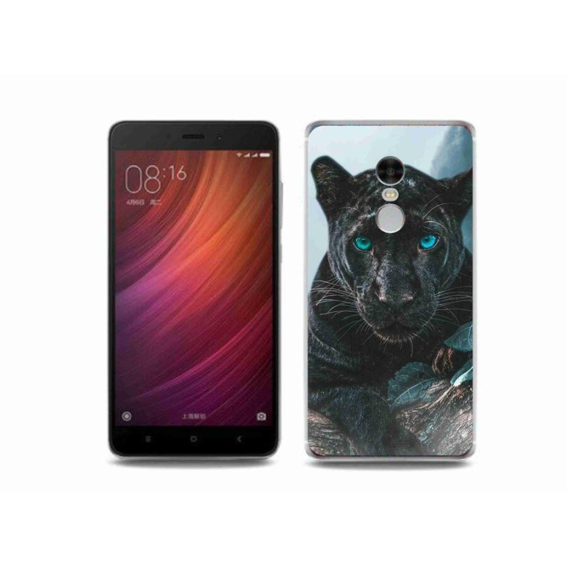 Gélový kryt mmCase na mobil Xiaomi Redmi Note 4 - čierny panter