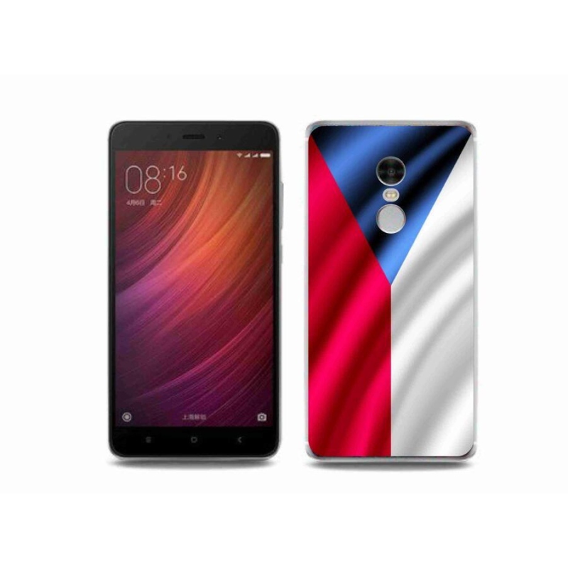 Gélový kryt mmCase na mobil Xiaomi Redmi Note 4 - česká vlajka
