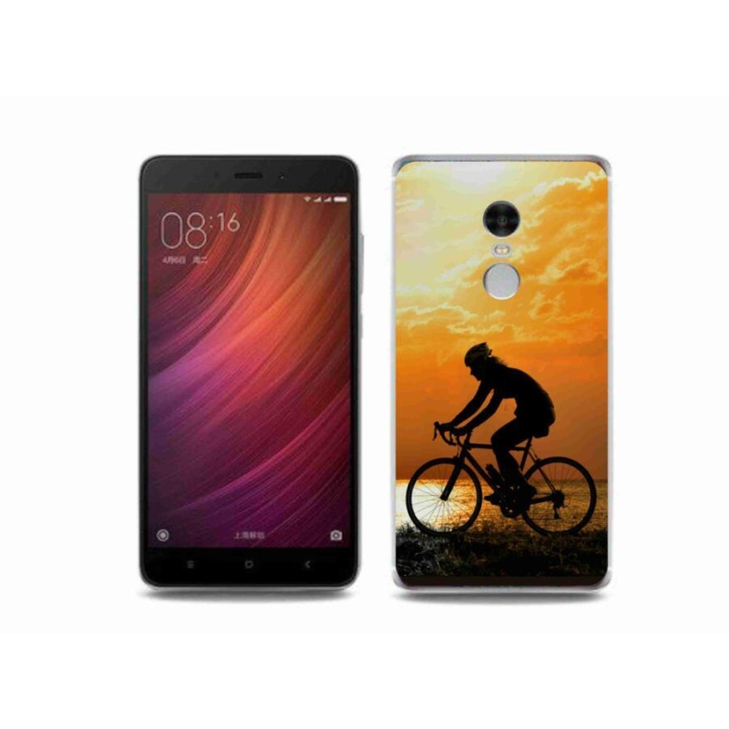 Gélový kryt mmCase na mobil Xiaomi Redmi Note 4 - cyklovýlety