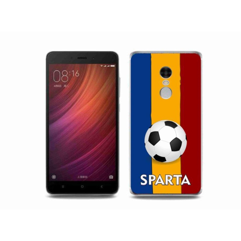 Gélový kryt mmCase na mobil Xiaomi Redmi Note 4 - futbal 1