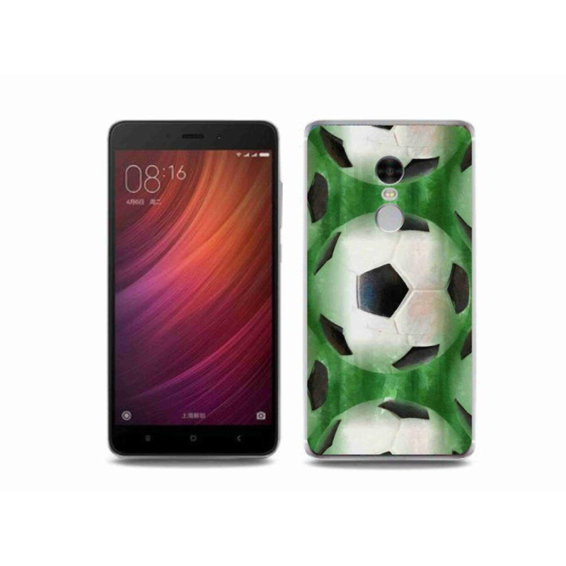 Gélový kryt mmCase na mobil Xiaomi Redmi Note 4 - futbalová lopta