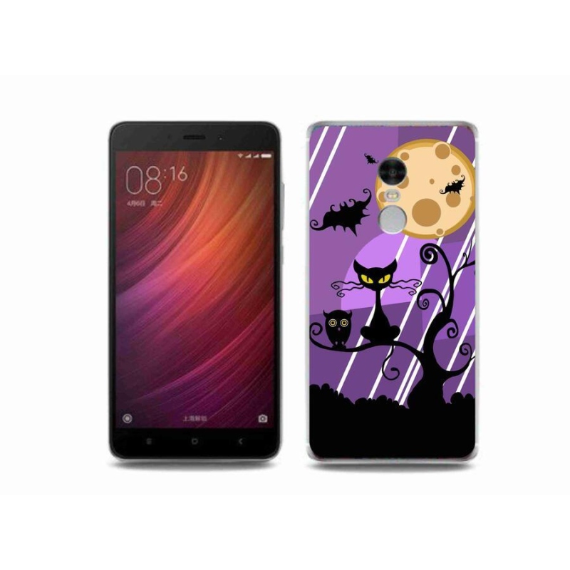 Gélový kryt mmCase na mobil Xiaomi Redmi Note 4 - halloween