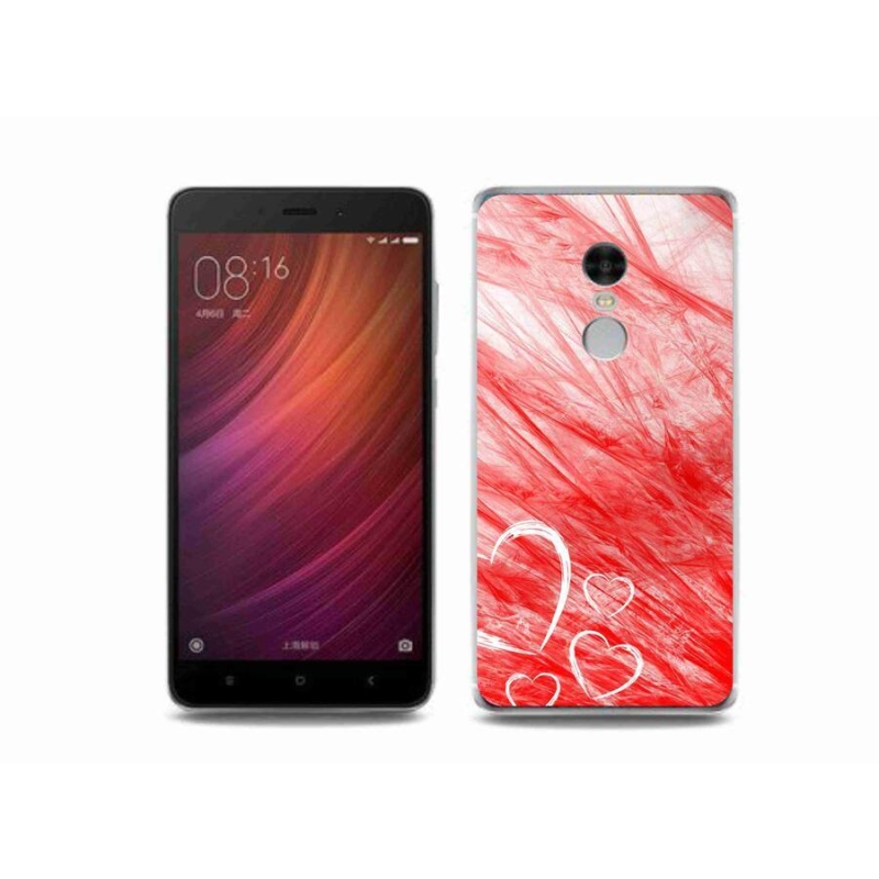 Gélový kryt mmCase na mobil Xiaomi Redmi Note 4 - heart