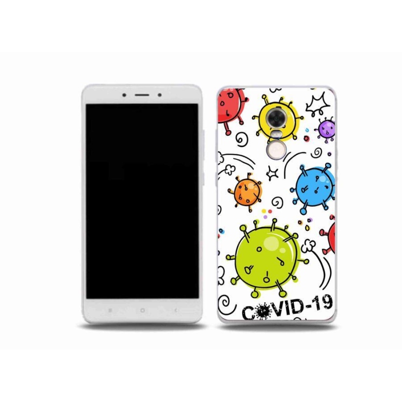 Gélový kryt mmCase na mobil Xiaomi Redmi Note 4X - covid 2