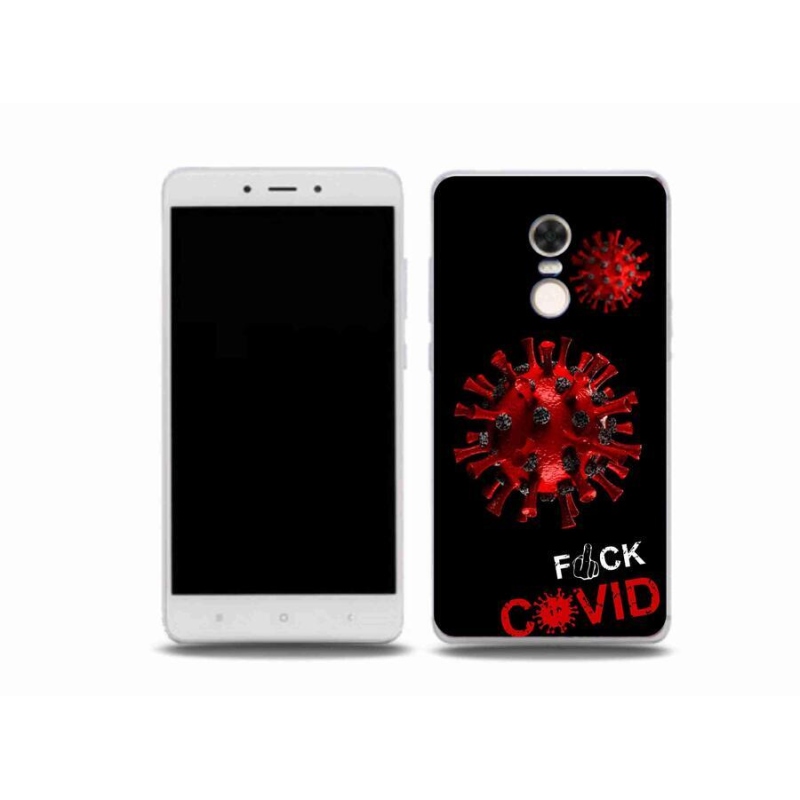 Gélový kryt mmCase na mobil Xiaomi Redmi Note 4X - covid 3