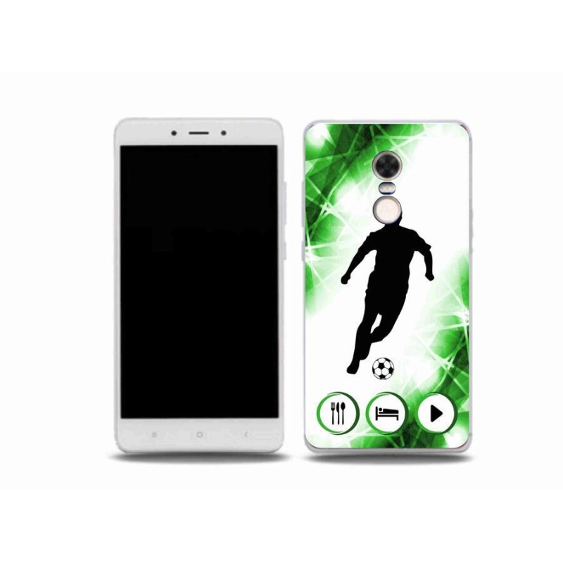 Gélový kryt mmCase na mobil Xiaomi Redmi Note 4X - futbalista