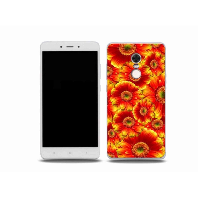 Gélový kryt mmCase na mobil Xiaomi Redmi Note 4X - gerbera 1