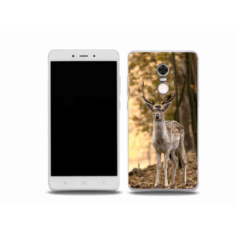 Gélový kryt mmCase na mobil Xiaomi Redmi Note 4X - jeleň sika