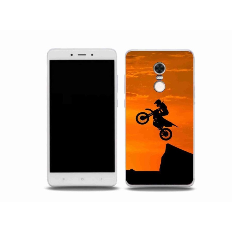 Gélový kryt mmCase na mobil Xiaomi Redmi Note 4X - motocross