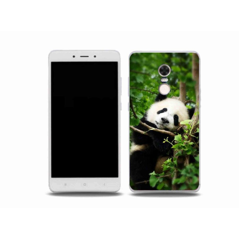 Gélový kryt mmCase na mobil Xiaomi Redmi Note 4X - panda