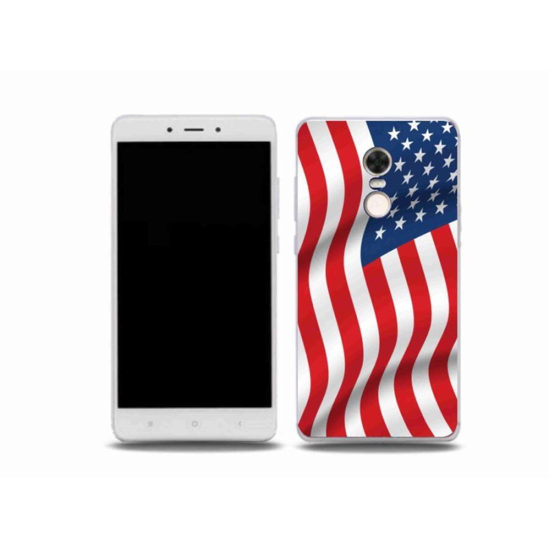 Gélový kryt mmCase na mobil Xiaomi Redmi Note 4X - USA vlajka