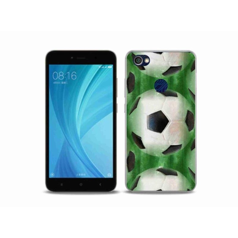 Gélový kryt mmCase na mobil Xiaomi Redmi Note 5A Prime - futbalová lopta