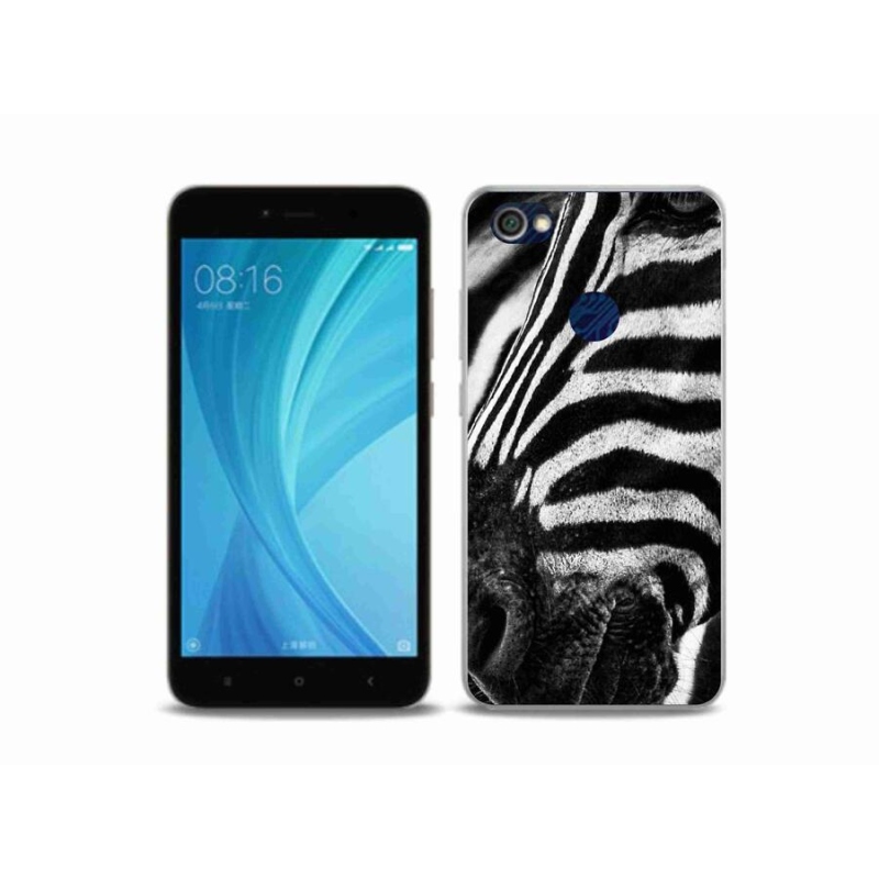 Gélový kryt mmCase na mobil Xiaomi Redmi Note 5A Prime - zebra