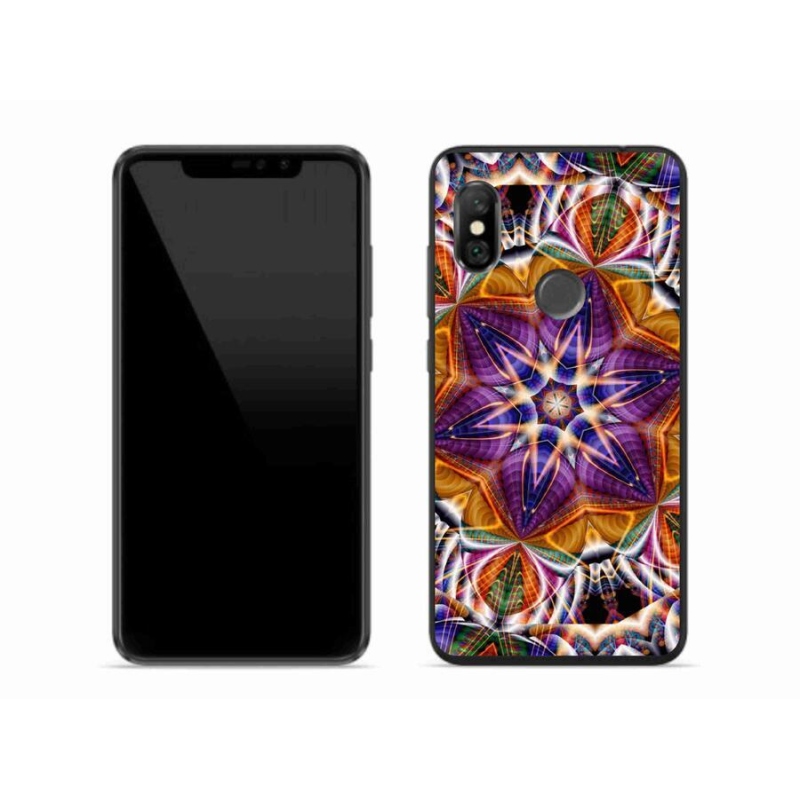 Gélový kryt mmCase na mobil Xiaomi Redmi Note 6 Pro - abstrakt 6