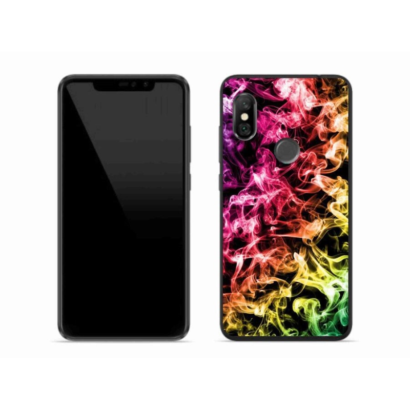 Gélový kryt mmCase na mobil Xiaomi Redmi Note 6 Pro - abstraktné vzor 6