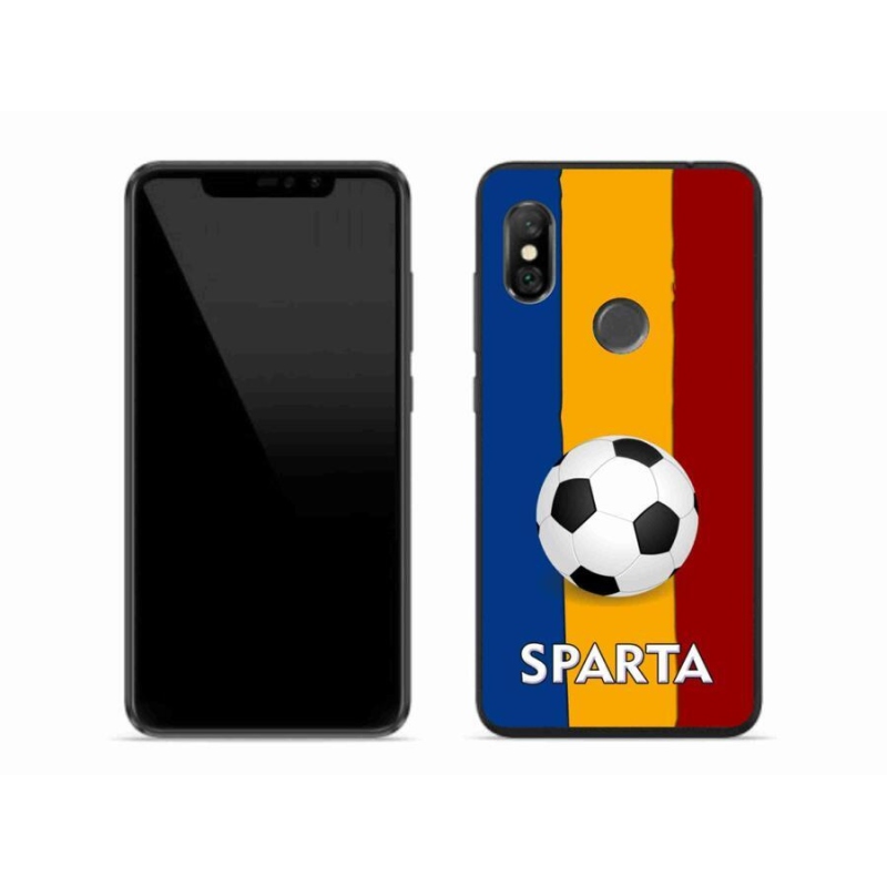 Gélový kryt mmCase na mobil Xiaomi Redmi Note 6 Pro - futbal 1