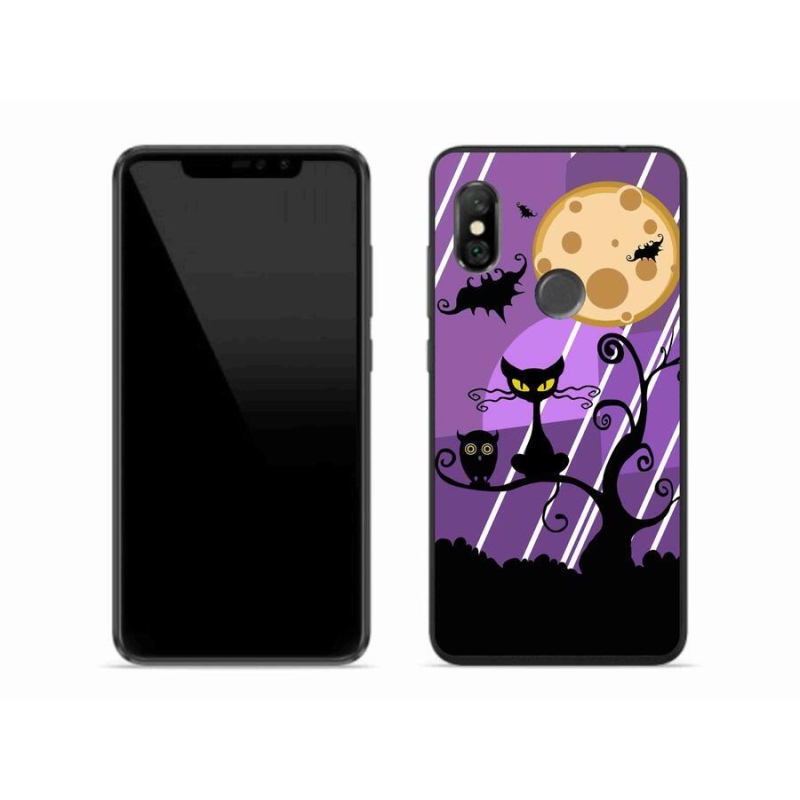 Gélový kryt mmCase na mobil Xiaomi Redmi Note 6 Pro - halloween