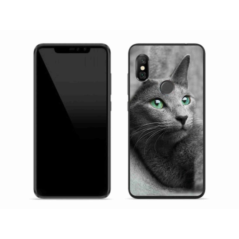 Gélový kryt mmCase na mobil Xiaomi Redmi Note 6 Pro - mačka 2