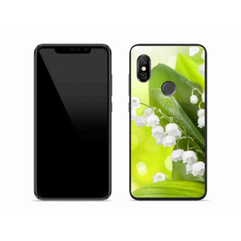 Gélový kryt mmCase na mobil Xiaomi Redmi Note 6 Pro - konvalinka