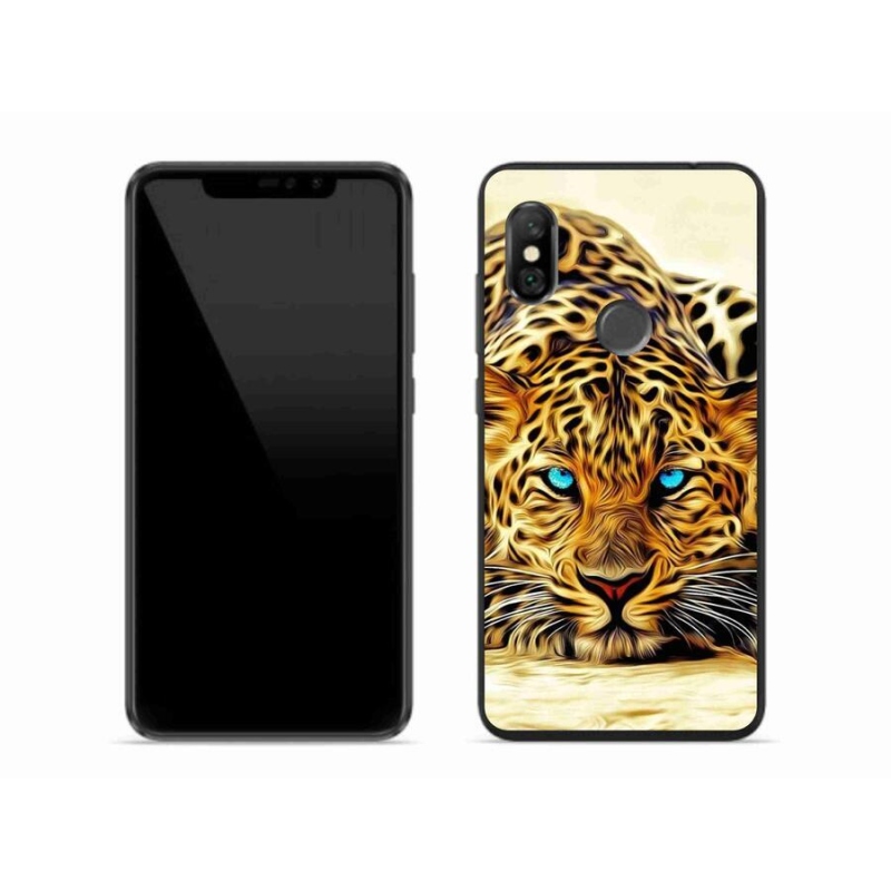 Gélový kryt mmCase na mobil Xiaomi Redmi Note 6 Pro - kreslený tiger