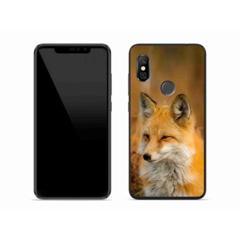 Gélový kryt mmCase na mobil Xiaomi Redmi Note 6 Pro - líška