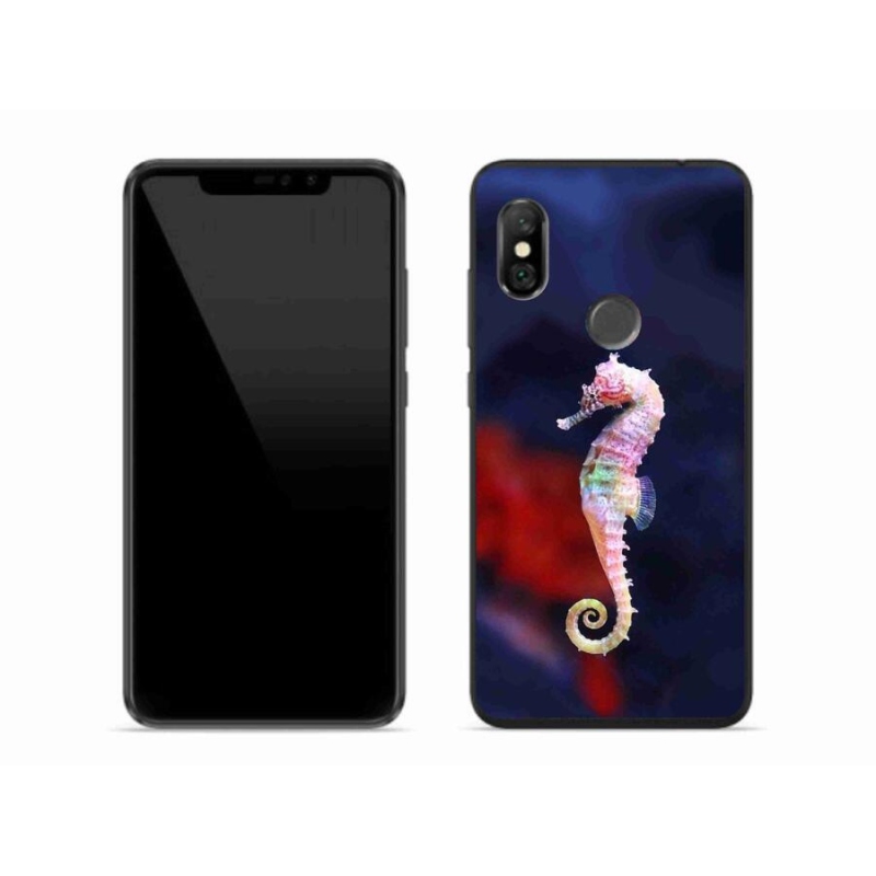 Gélový kryt mmCase na mobil Xiaomi Redmi Note 6 Pro - morský koník