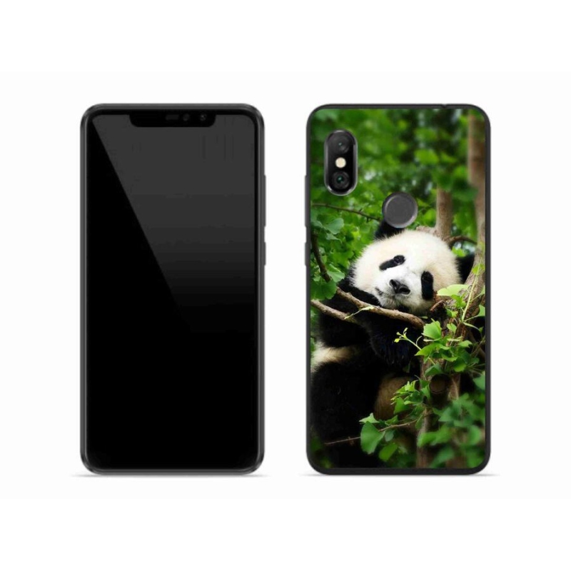 Gélový kryt mmCase na mobil Xiaomi Redmi Note 6 Pro - panda