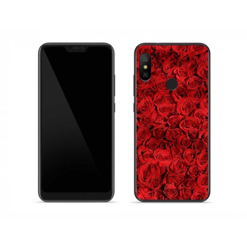 Gélový kryt mmCase na mobil Xiaomi Redmi Note 6 Pro - ruža