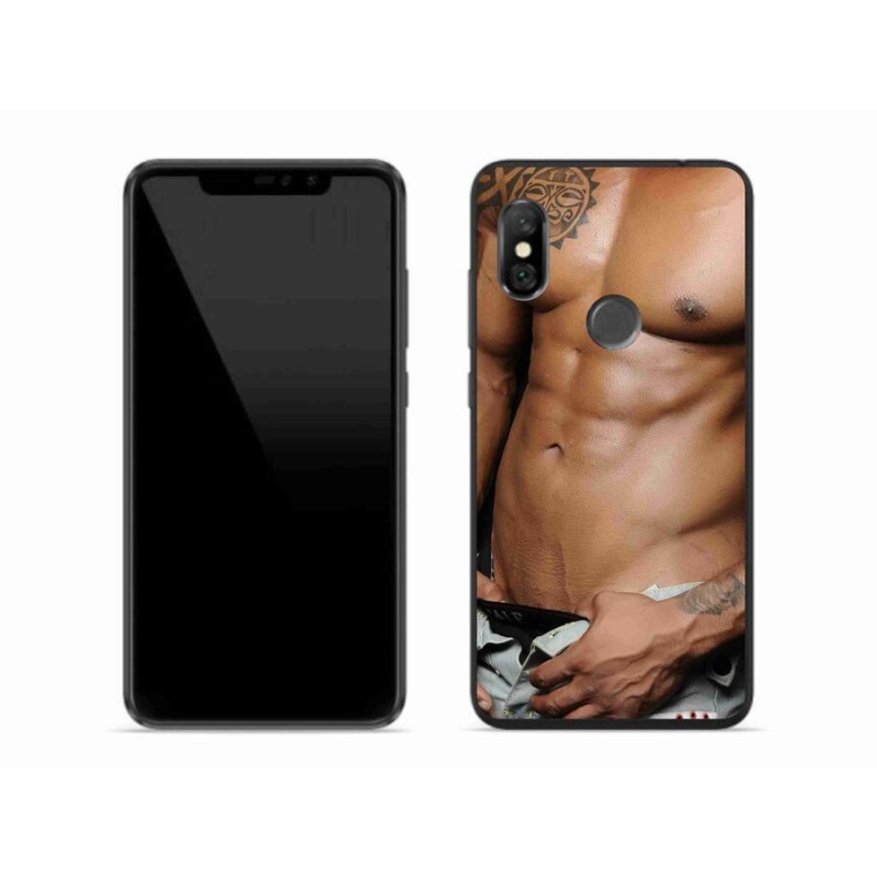 Gélový kryt mmCase na mobil Xiaomi Redmi Note 6 Pro - sexy muž